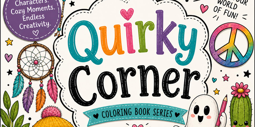 ~ Announcing Quirky Corner ~  In addition to writing novels, I also love