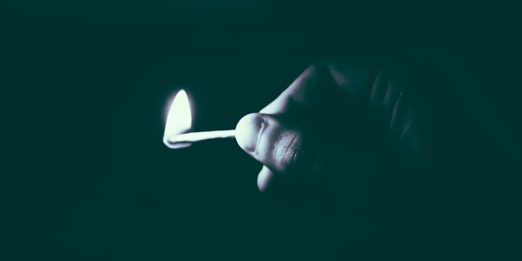 She Struck a Match Her greatest illusion, self-delusion, was convincing
