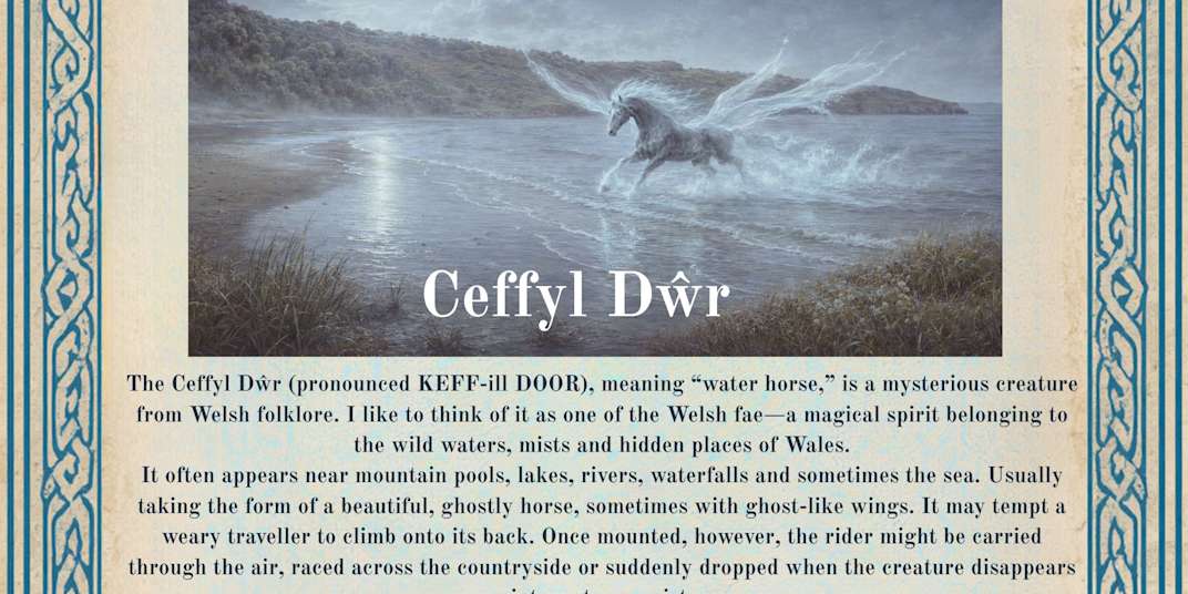 BECOME A KEEPER OF THE WELSH LEGENDS AND MYTHICAL CREATURES Step into the