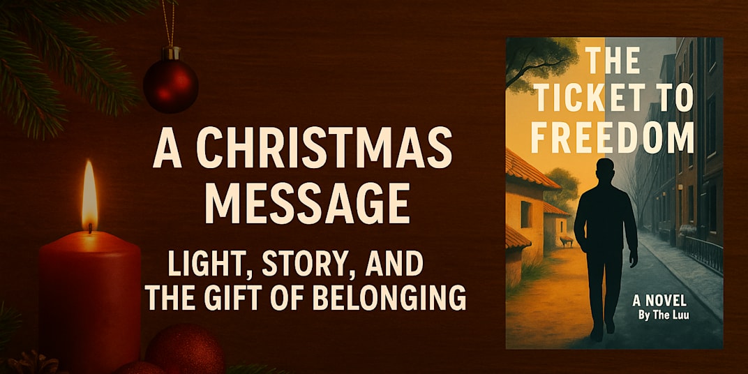 A Christmas Message: Light, Story, and the Gift of Belonging There’s