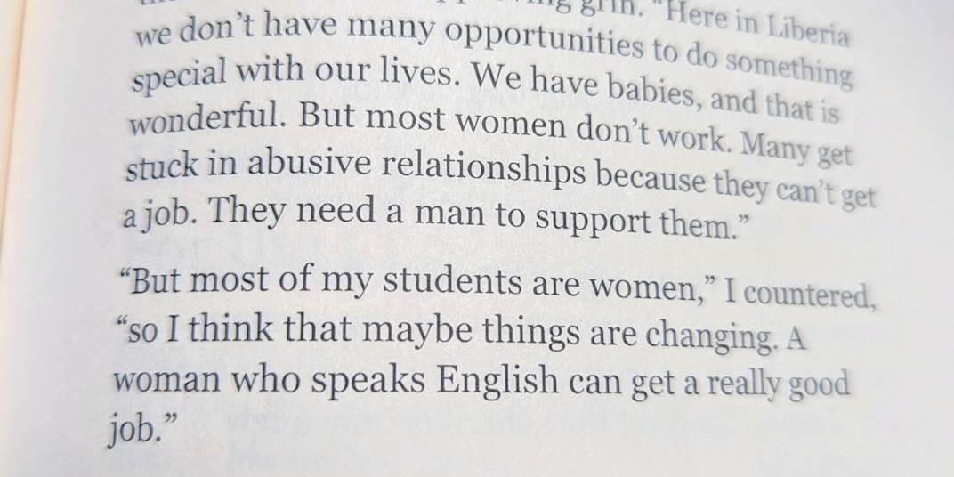 Empowering Women "It dawned on me in that moment that I had become a role