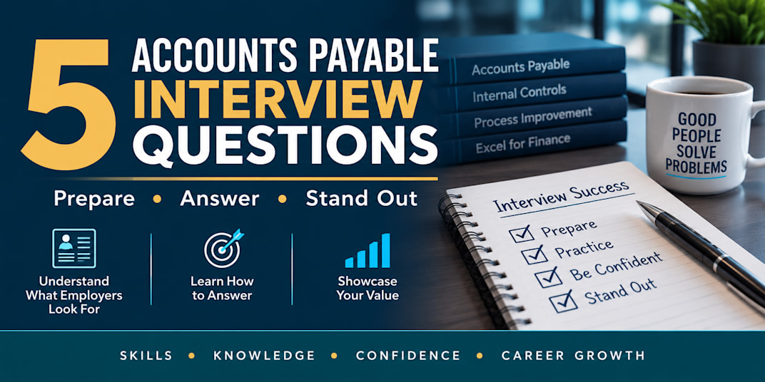 5 Accounts Payable Interview Questions Every Candidate Should Prepare For