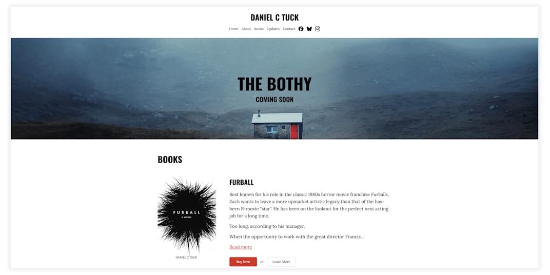 New Website As of today, my new website is live! But then, you know that