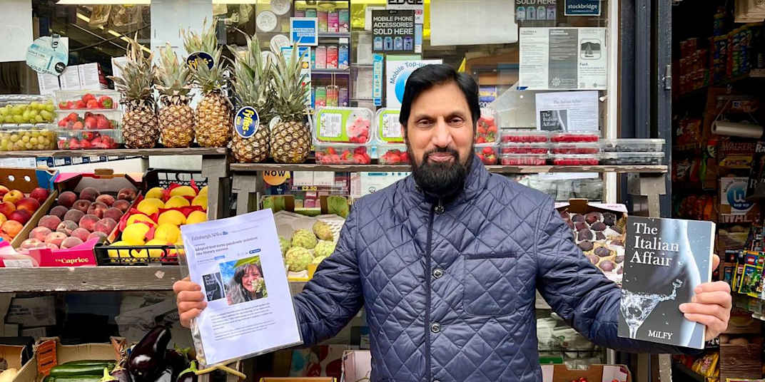 Edinburgh author MiLFY has just been named a Finalist in the 2025 Global