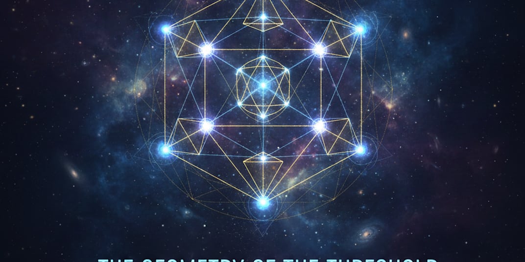 The Geometry of the Threshold: Why Metatron’s Cube Haunts the Human