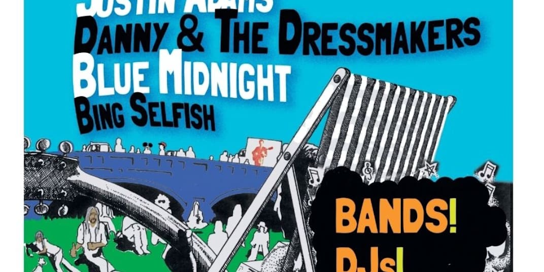 MEANWHILE GARDENS FREE GIG FIFTY YEARS THIS SATURDAY, 19TH SEPTEMBER, 11 AM