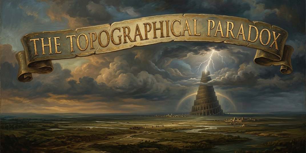 The Topographical Paradox: Why Ancient Cities in Low Places Built Towers to