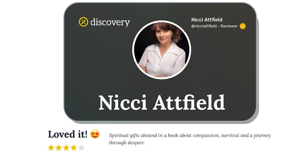 Loved it! 😍 Spiritual gifts abound in a book about compassion, survival and