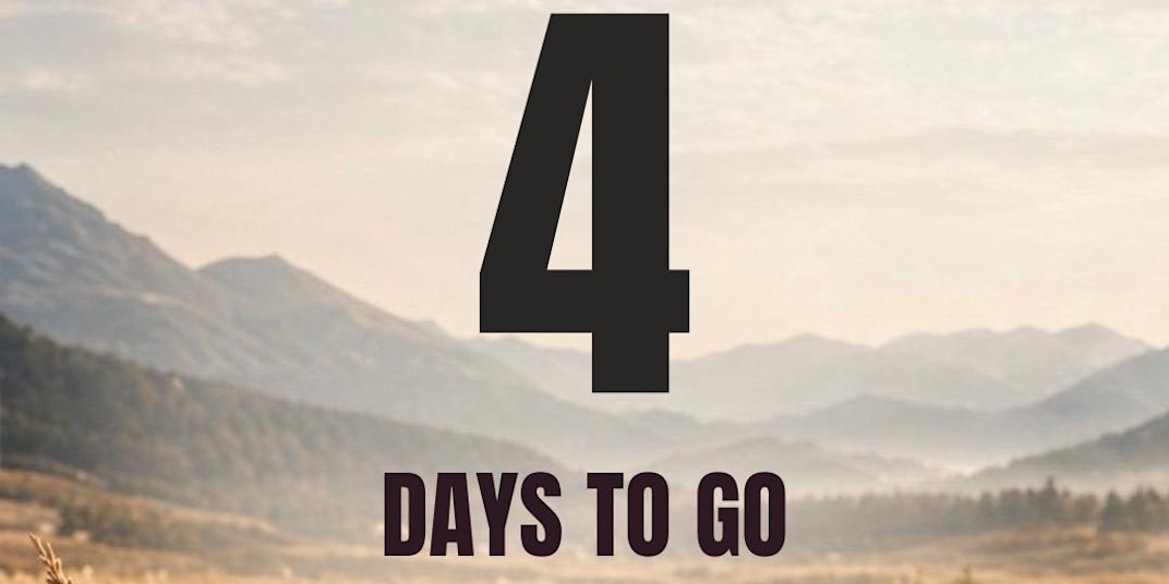 🗓️ 4 DAYS TO GO Item number ten: Fall in love with something new.When