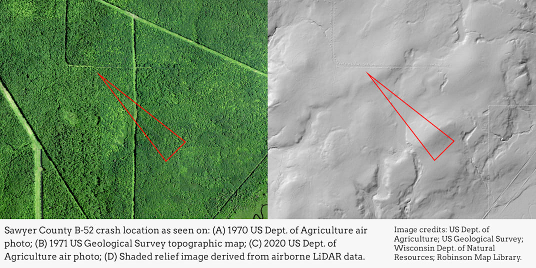 Oddsconsin 41 – Sawyer County B-52 Crash History is not contained in thick
