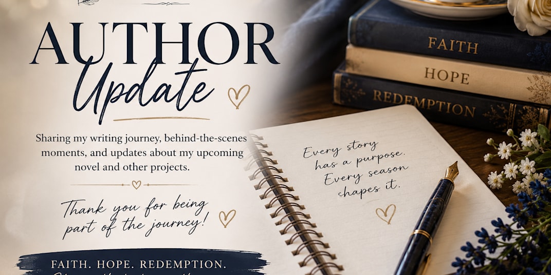 Hello, and Welcome! I'm so excited to begin sharing my writing journey with