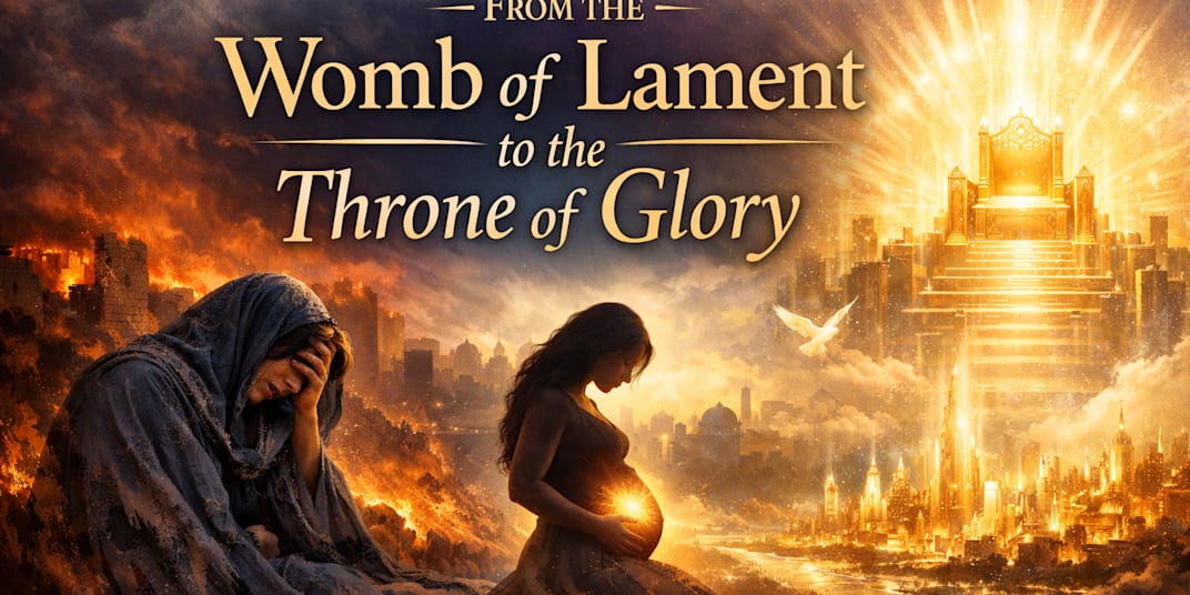 From the Womb of Lament to the Throne of Glory Reflections on a New PaperI