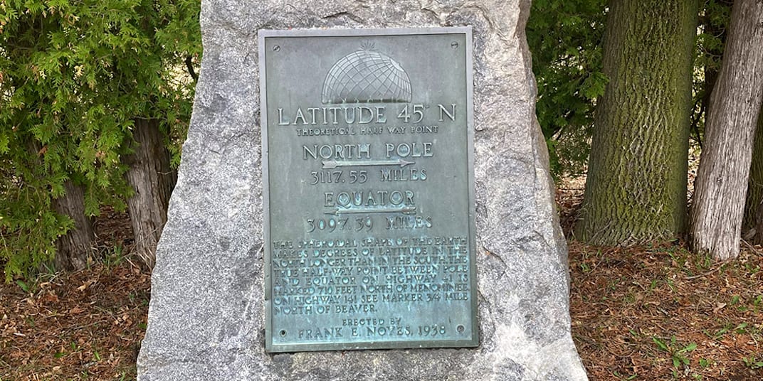 Oddsconsin 34 – Geographical Markers Wisconsin is geographically unique.