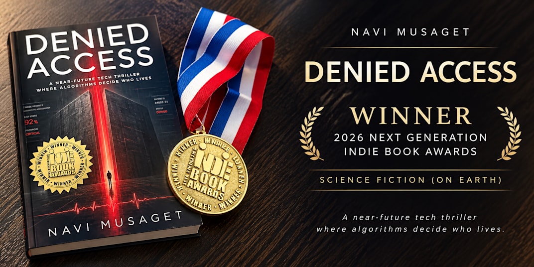 DENIED ACCESS Wins 2026 Next Generation Indie Book Award DENIED ACCESS has