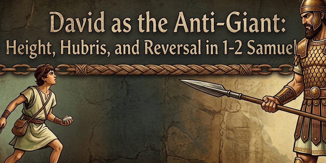 David as the Anti - Giant: Height, Hubris, and Reversal in 1 - 2 Samuel