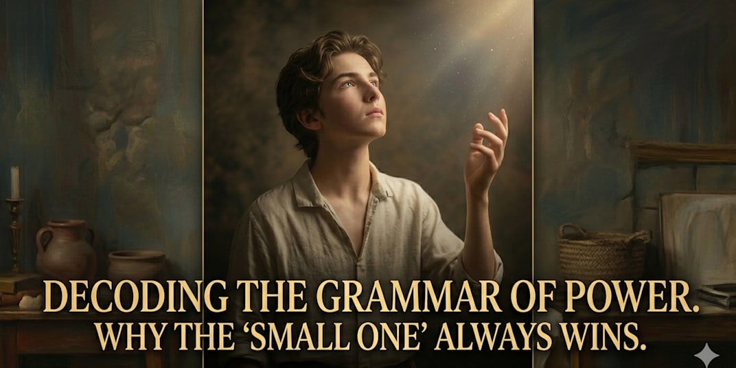 Why the "Small One" Always Wins: How David Decoded the Biblical Grammar of