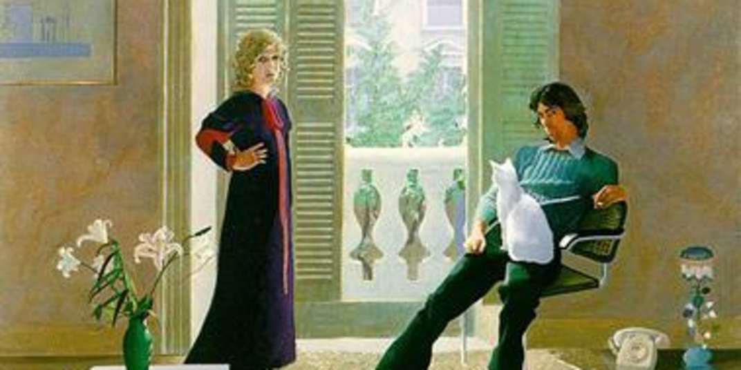 DAVID HOCKNEY R.I.P - MR AND MRS CLARK!  
          
          
        
  