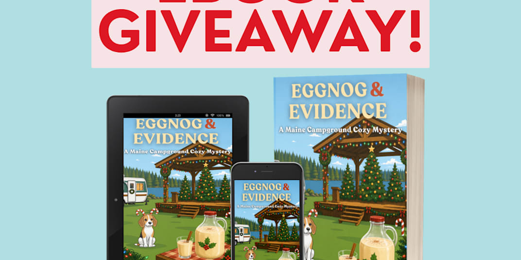 Enter to Win a Copy of Eggnog & Evidence I'm excited to share that I'm