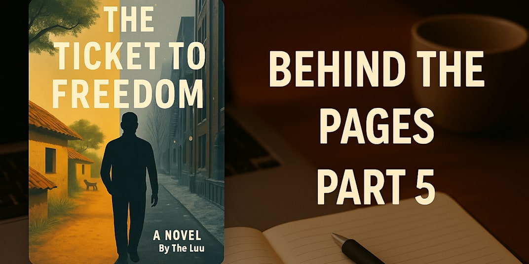 BEHIND THE PAGES: A 5-Part Series — PART 5 Some books are written.Others