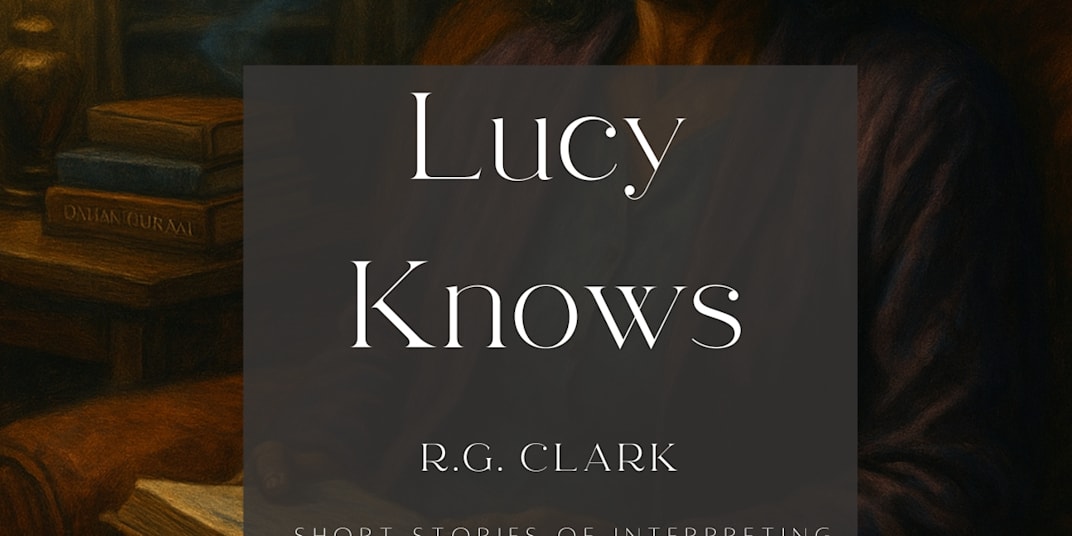 Lucy Knows I have almost completed a book of short stories this is the