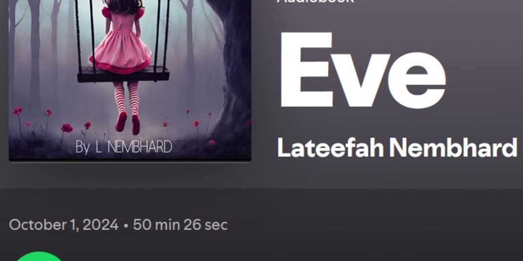 Eve is coming soon to Spotify! I am so excited to announce that Eve will