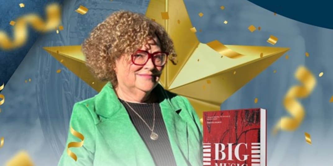 Big Music winner of the 2025 Able Golden Book Awards I'm excited to have