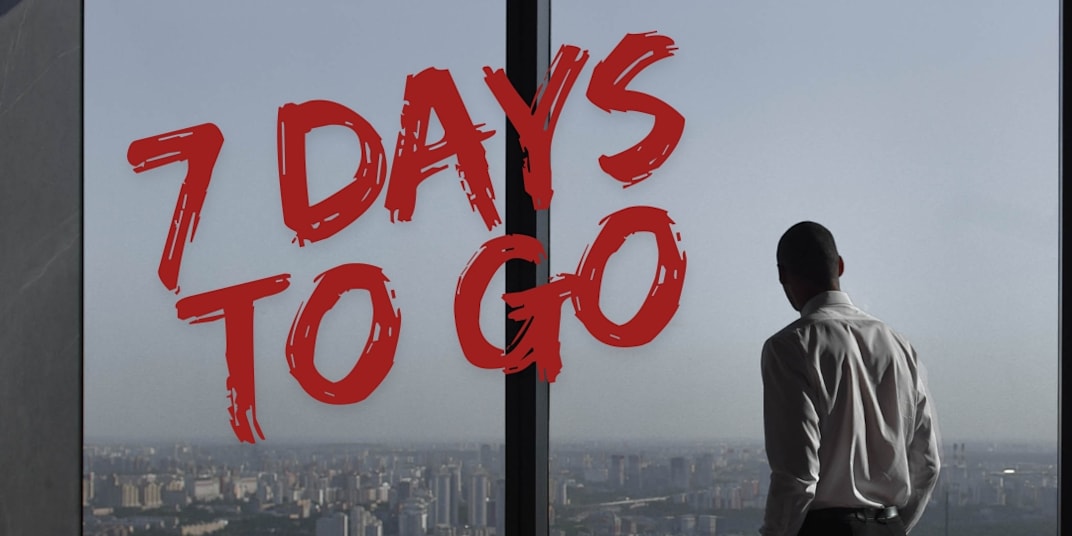 7 Days To Go: One Week Until Launch! 🍾 We have officially hit the ONE WEEK