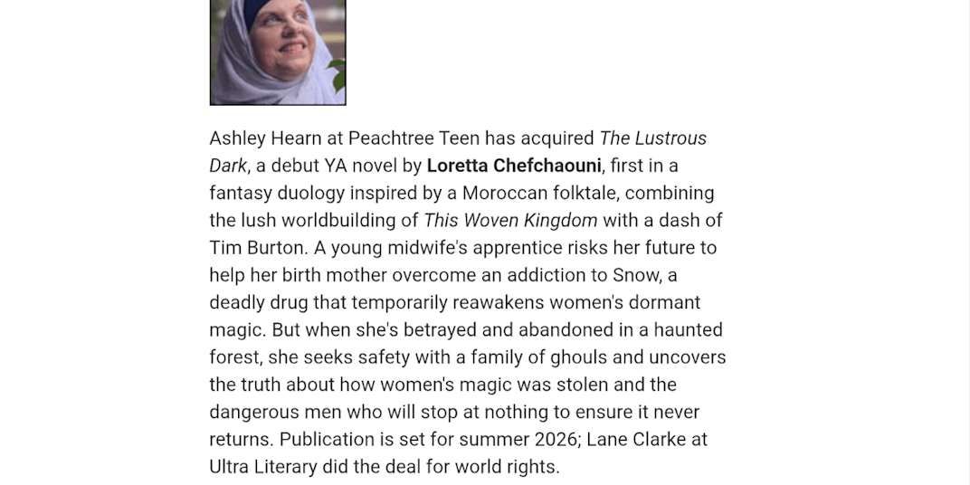 Book deal announcement! I'm so excited to announce that my debut novel, The