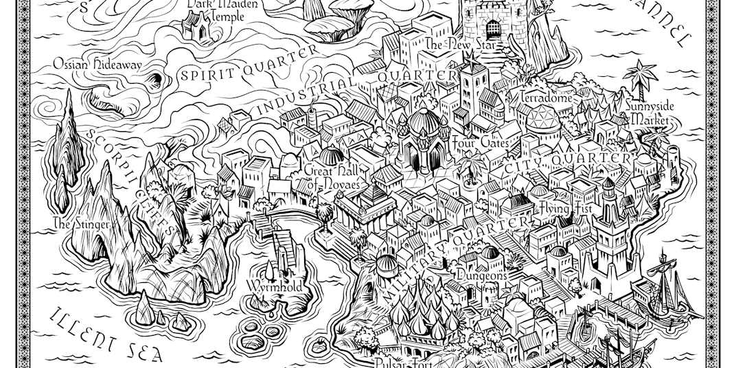 We’ve got maps! So thrilled with all of Wouter’s work to bring the world of