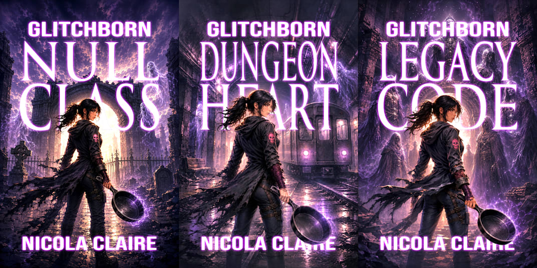 Would you party with a [Glitchborn]? Meet the characters from my new litRPG