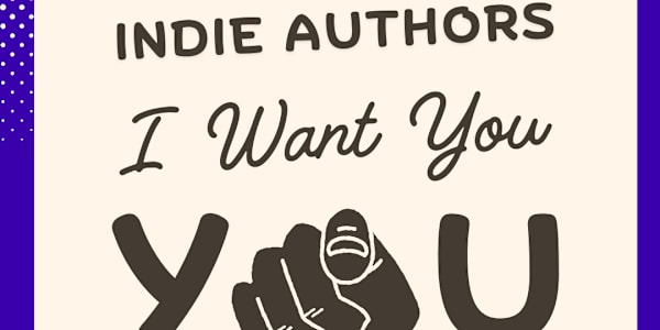 📚 CALLING ALL INDIE AUTHORS! 📚 In each month's newsletter I'm showcasing