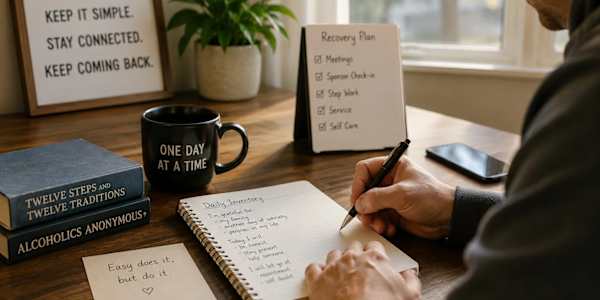 From rehab to home: integrating Twelve Step work into sober living routines