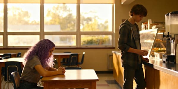 The Boy and Mary &nbsp;The hum of voices never filled the cafeteria at