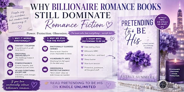 Why Billionaire Romance Books Still Dominate Romance Fiction 💸💜