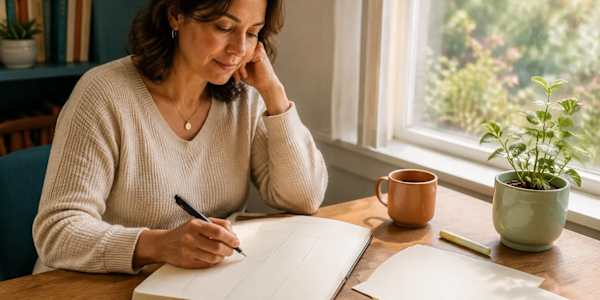 Using journaling to deepen Fourth Step moral inventory work Step Four of