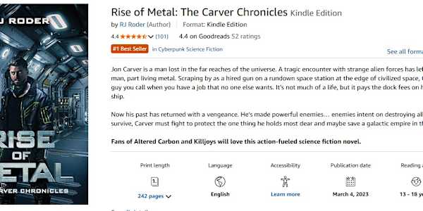 You Made Rise of Metal a Multi-Category Amazon Bestseller! Thanks everyone