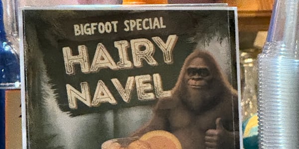 Field Notes: Bigfoot Sometimes book research means sitting at my desk
