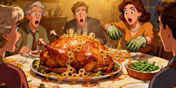 The Gravy That Ate Thanksgiving &nbsp;When Aunt Calitha announced she was