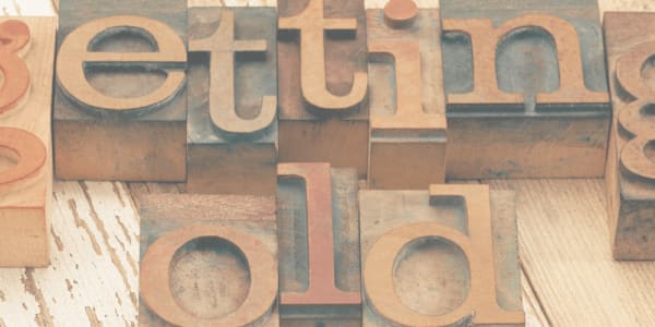 Not Getting Any Younger Do you ever look back and think, “Me and my bright