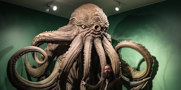 My visit to the Eldritch Horizons Cthulhu Museum, Dunwich, Massachusetts