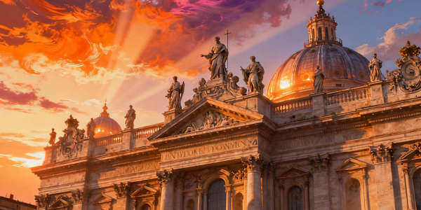 The Feast of the Dedication of the Lateran Basilica.  The ancient stones of