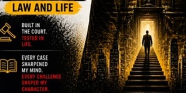 Why I Wrote No Regrets : Journey Through Law and Life Let me be honest with