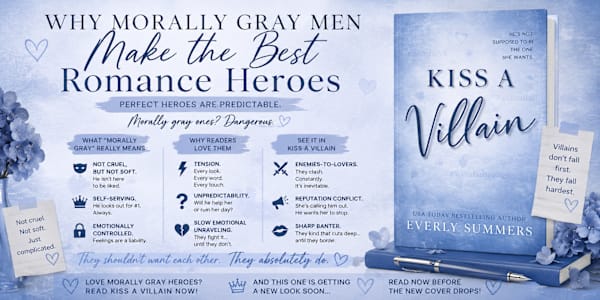 Why Morally Gray Men Make the Best Romance Heroes 😈🖤 &nbsp;Perfect heroes