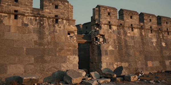 A City with Broken-Down Walls In the ancient world, a city without walls