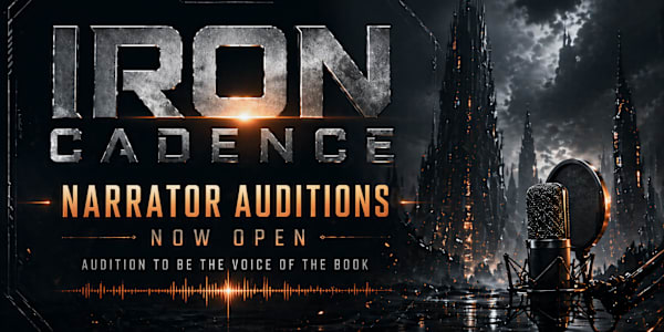 Audible Auditions! You heard that right! We finally have been approved for