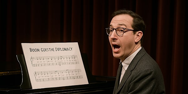 🎹 "Boom Goes the Diplomacy" (A parody in the style of Tom Lehrer)(Spoken,