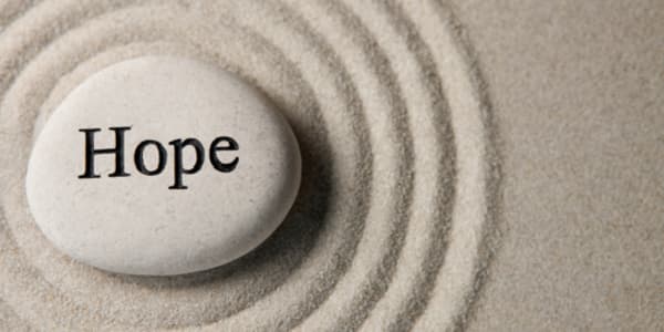 HOPE IS ... Hope is a light that stops us from crumblingHope is the shield