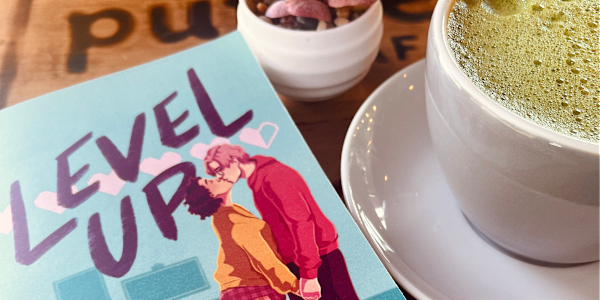 LEVEL UP is out now! My first book has been officially released today, and