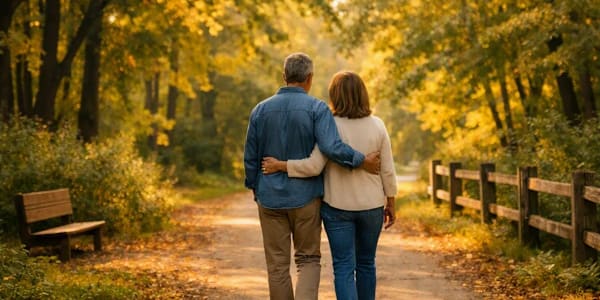 September Honesty. September walks softly; two steps at a time, through
