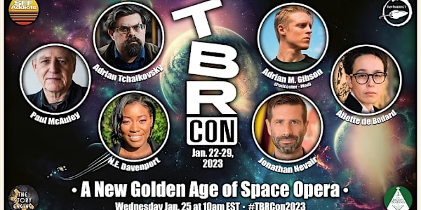 TBR CON 2023 &nbsp; Topic: A New Golden Age of Space OperaWatch on YouTube